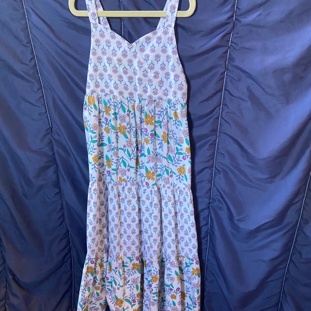 Carter's Purple and Yellow Floral Maxi Dress